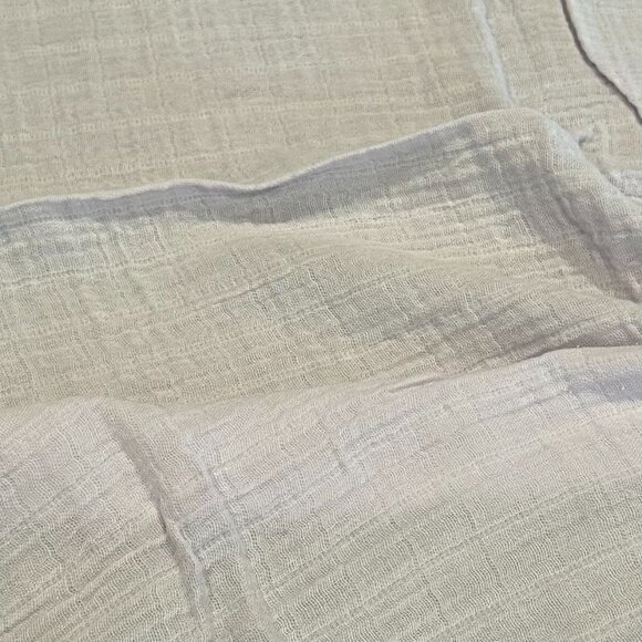 Aden + Anais "Once Upon A Time" LILAC Lightweight Muslin Blanket -Organic Cotton - Picture 3 of 4